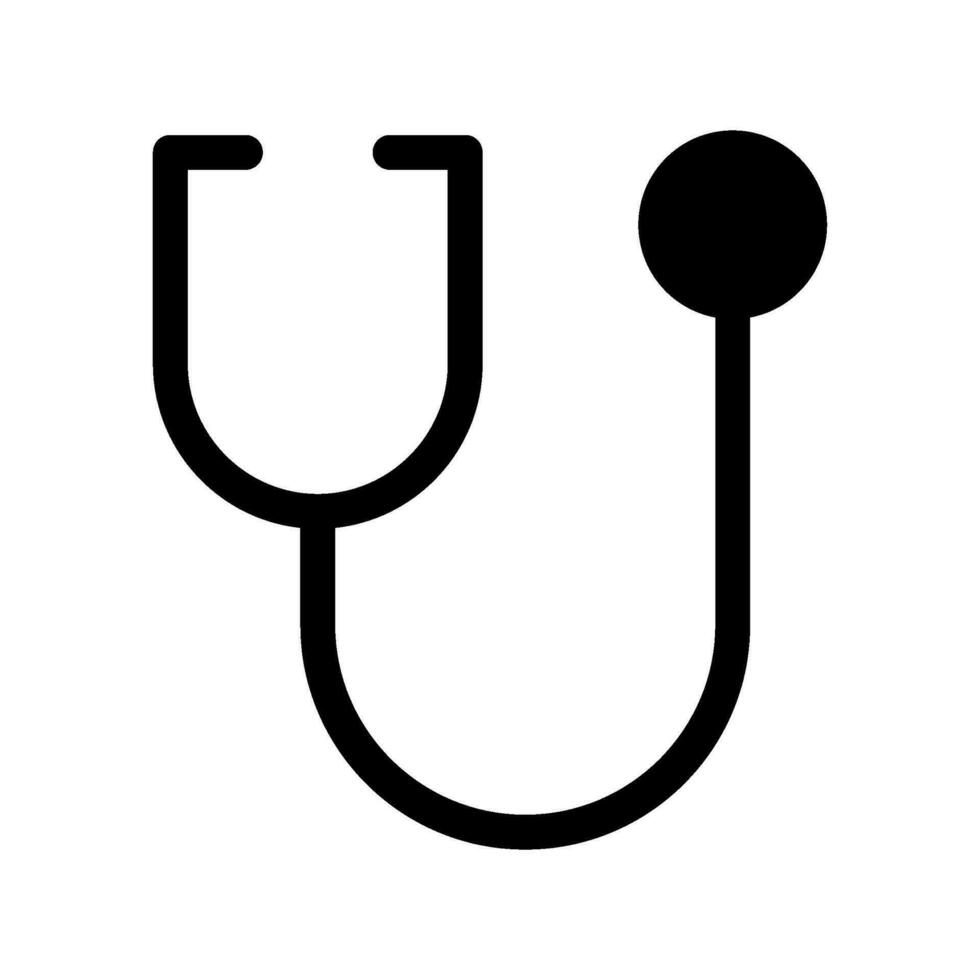 Stethoscope Icon Vector Symbol Design Illustration