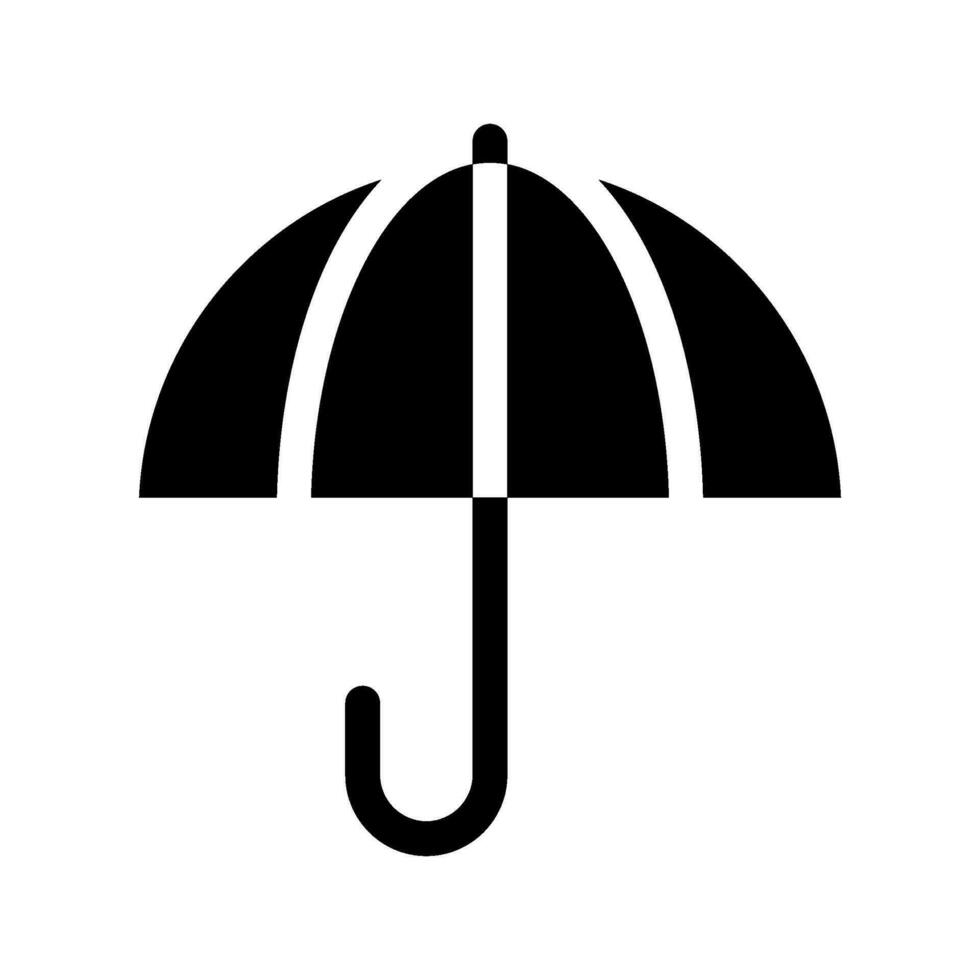 Umbrella Icon Vector Symbol Design Illustration