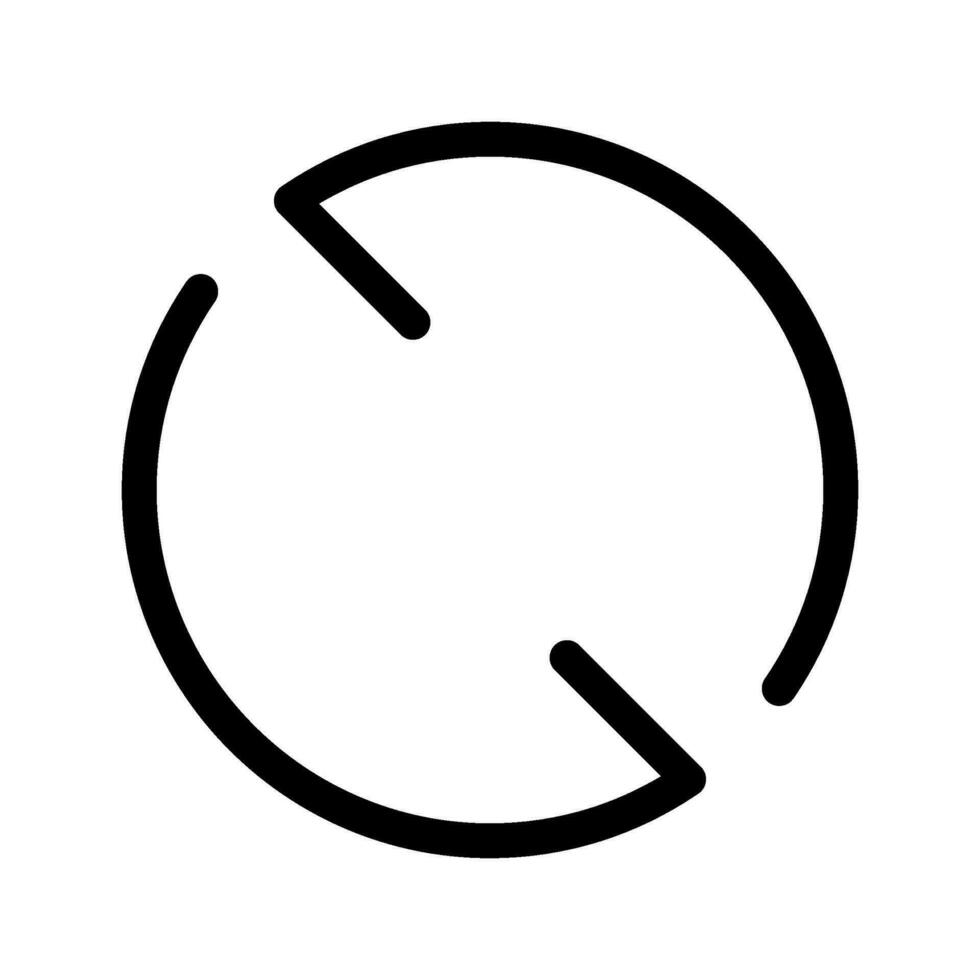 Synchronization Icon Vector Symbol Design Illustration