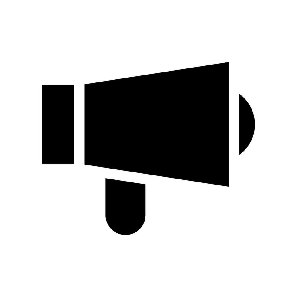 Megaphone Icon Vector Symbol Design Illustration