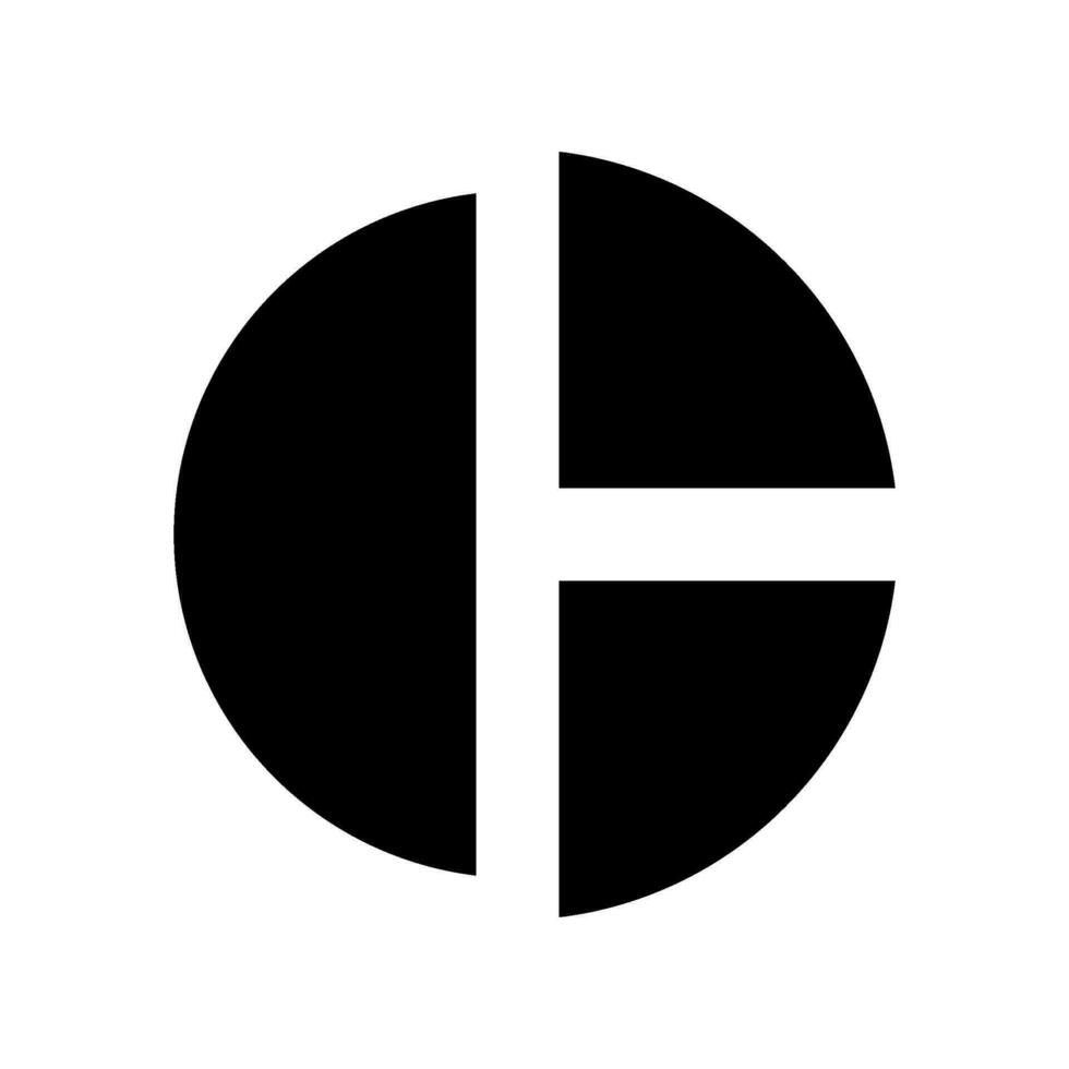 Chart Icon Vector Symbol Design Illustration
