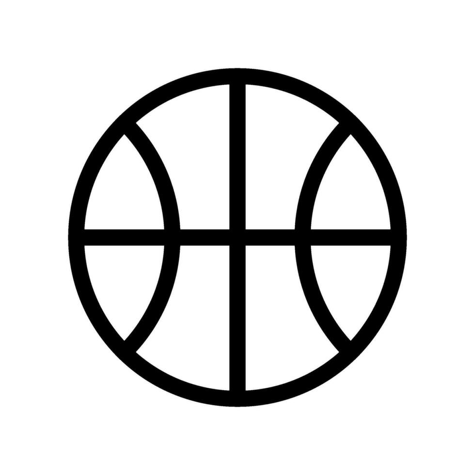baloncesto icono vector símbolo diseño ilustración