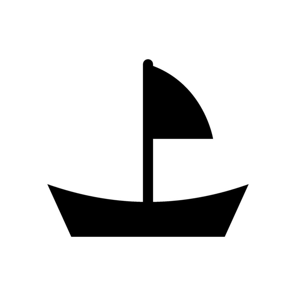 Boat Icon Vector Symbol Design Illustration