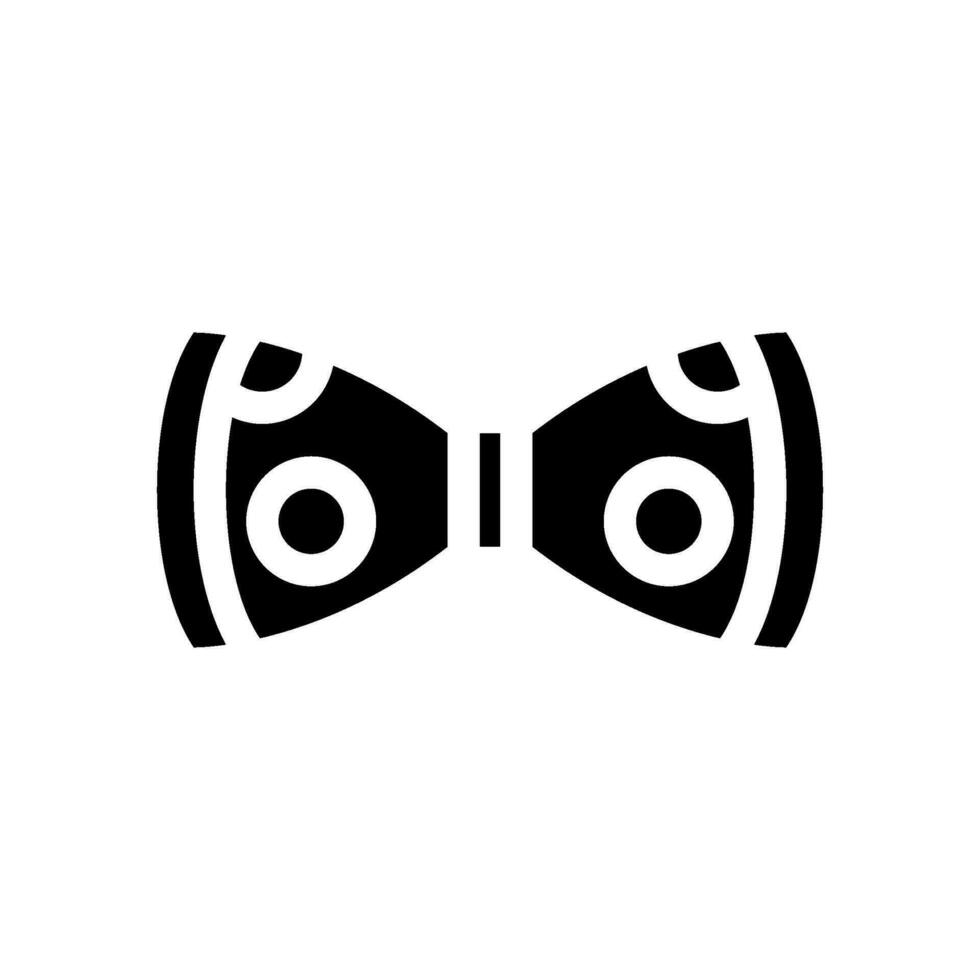 arco Corbata icono vector símbolo diseño ilustración