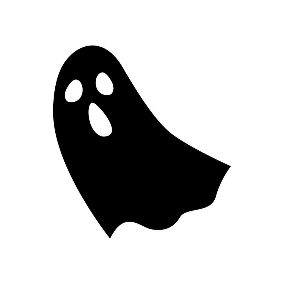 Ghost Icon Vector Symbol Design Illustration