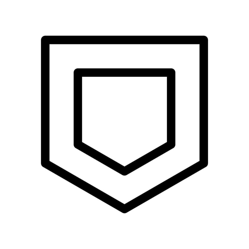 Pocket Icon Vector Symbol Design Illustration