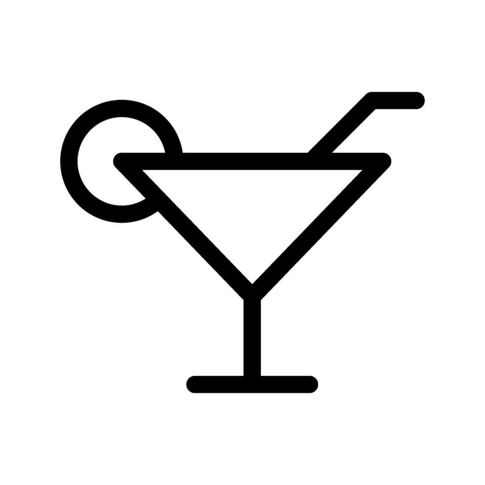 Glass Icon Vector Symbol Design Illustration