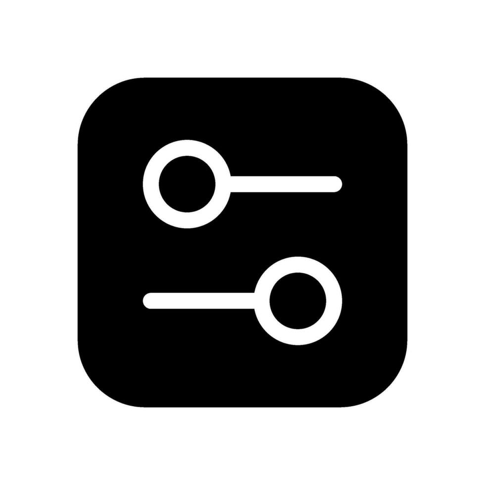 Toggles Icon Vector Symbol Design Illustration