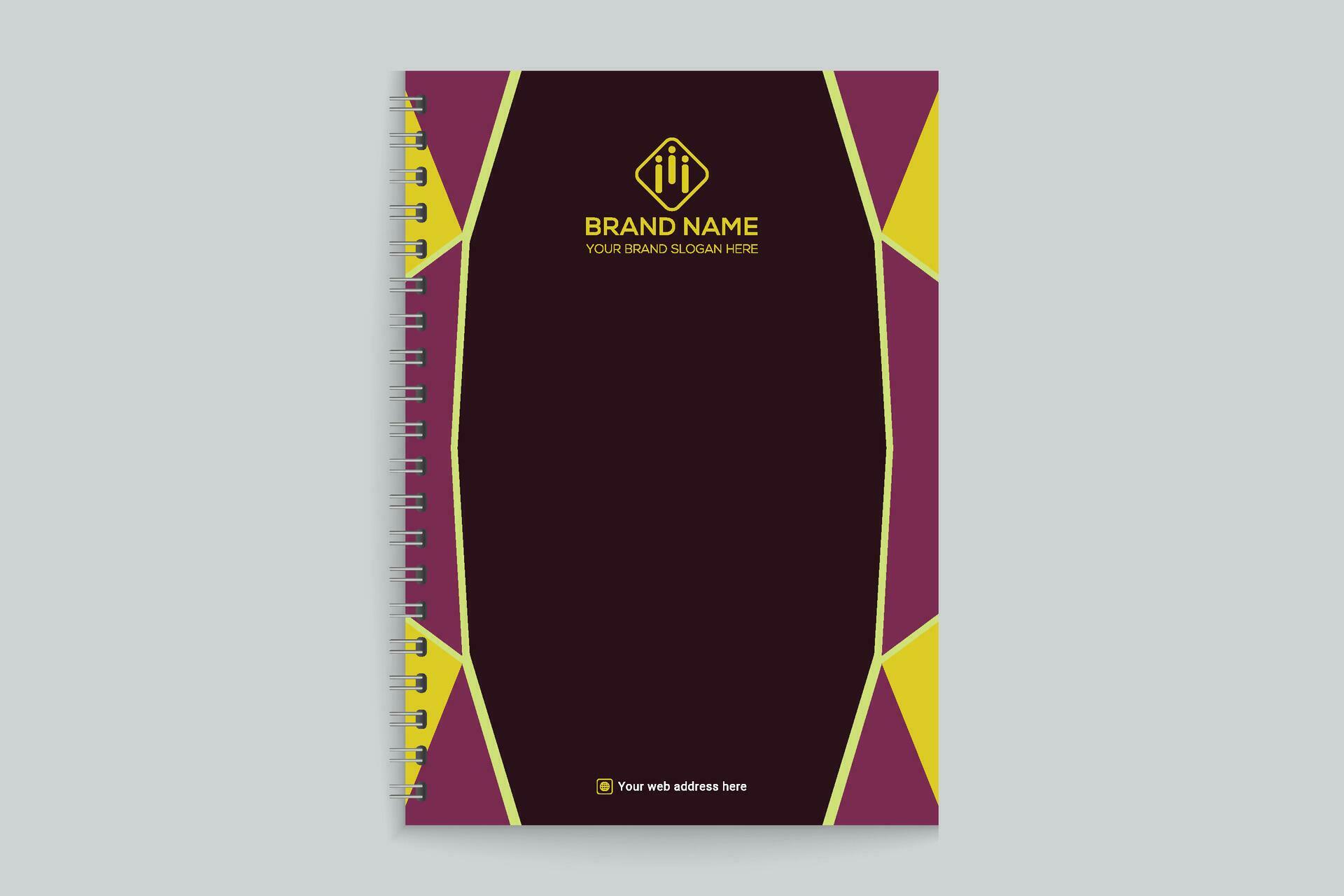 Clean minimal notebook cover design 26325761 Vector Art at Vecteezy