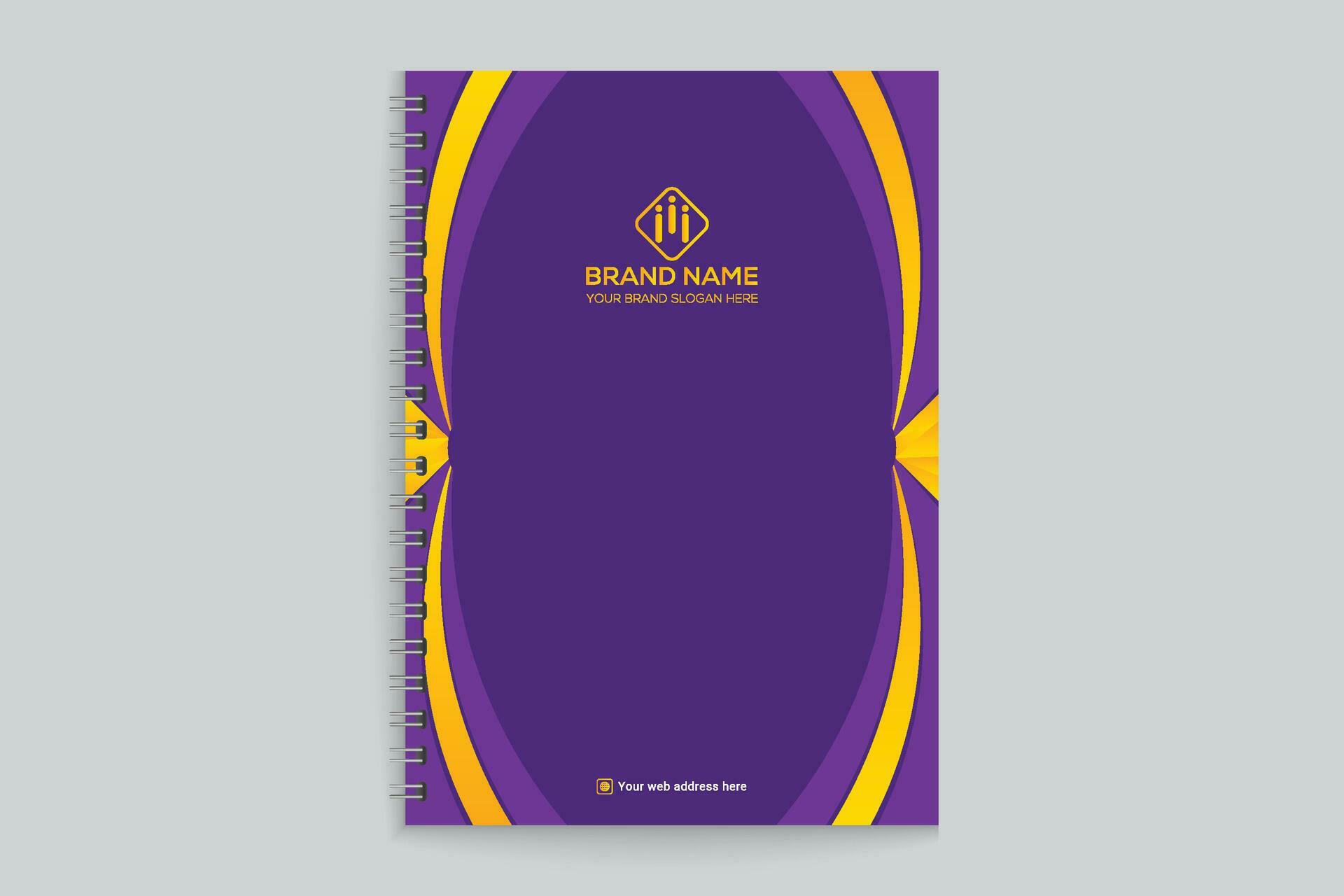 Colorful notebook cover design 26325842 Vector Art at Vecteezy