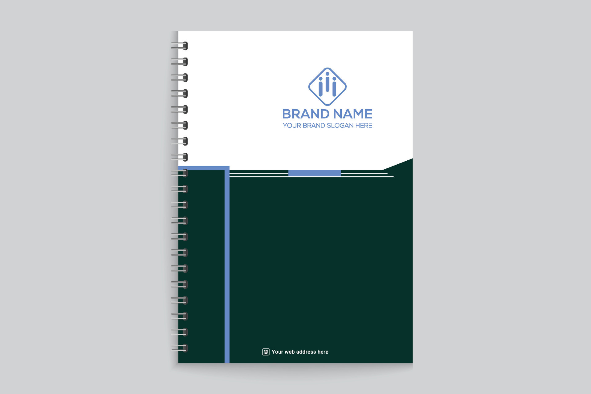 Modern professional notebook cover design 26326082 Vector Art at Vecteezy