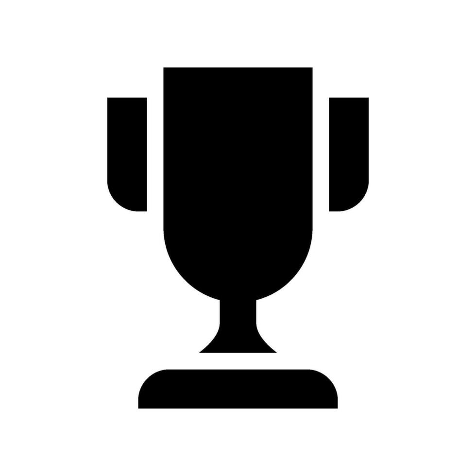 Trophy Icon Vector Symbol Design Illustration