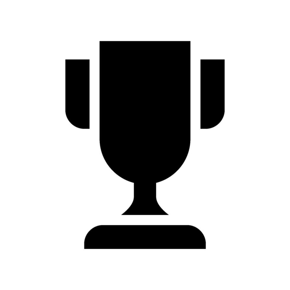 Trophy Icon Vector Symbol Design Illustration