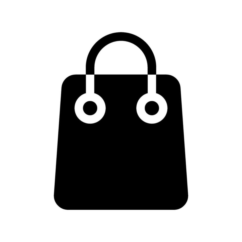 bolso icono vector símbolo diseño ilustración