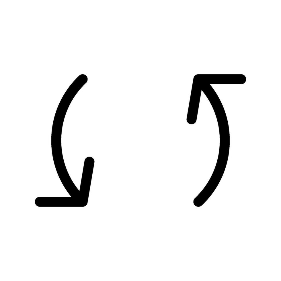 Synchronization Icon Vector Symbol Design Illustration