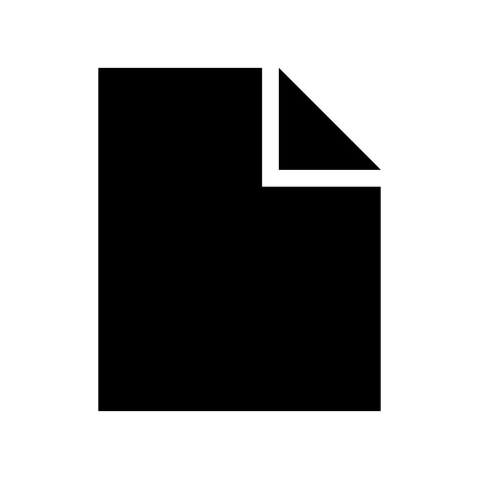 File Icon Vector Symbol Design Illustration