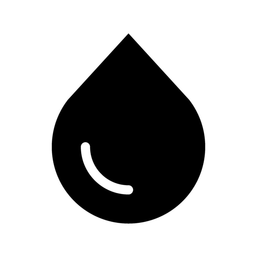 Drop Icon Vector Symbol Design Illustration