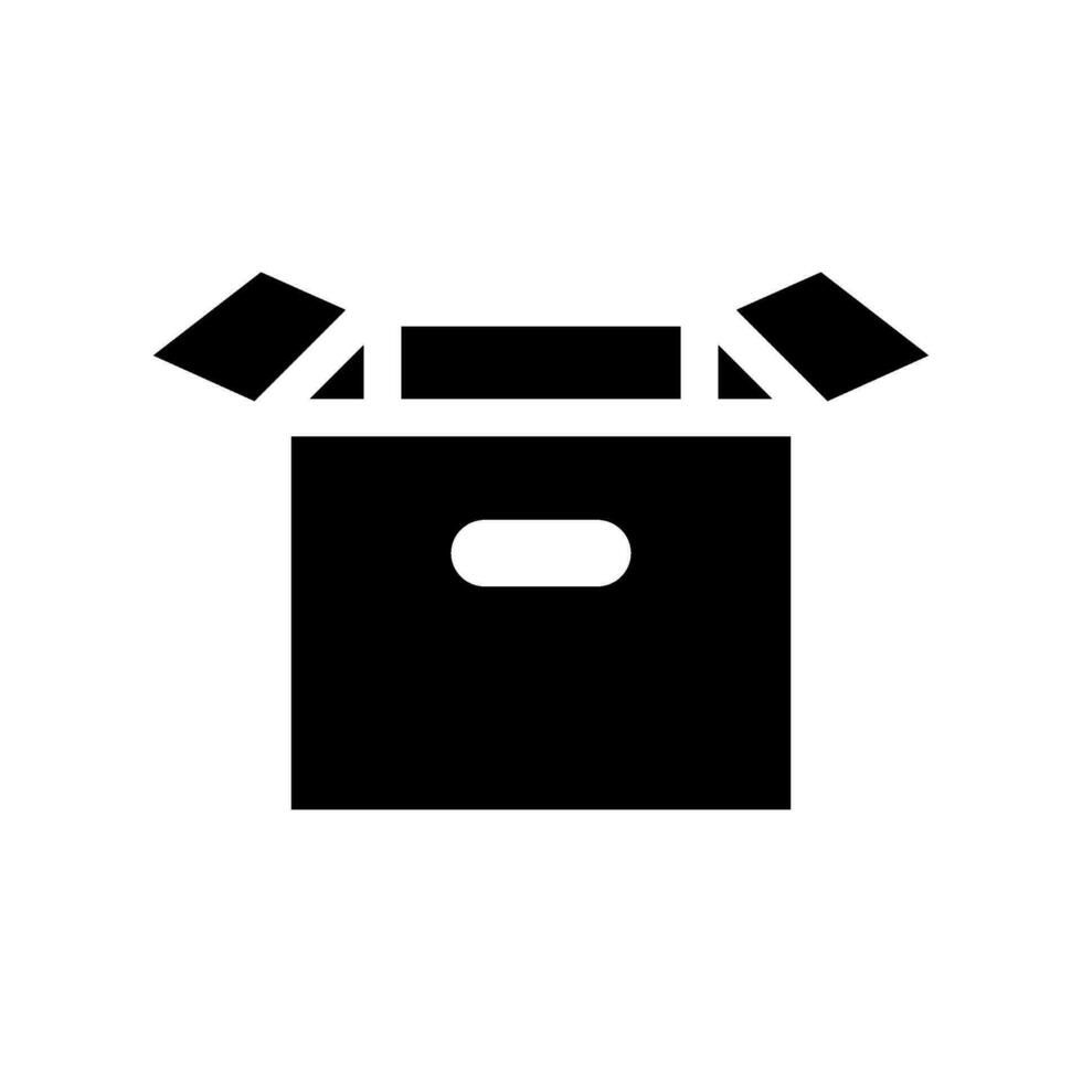 Box Icon Vector Symbol Design Illustration