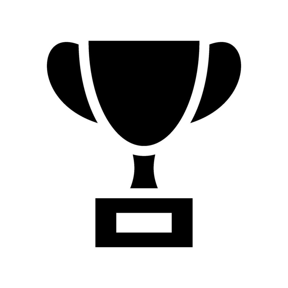 Trophy Icon Vector Symbol Design Illustration