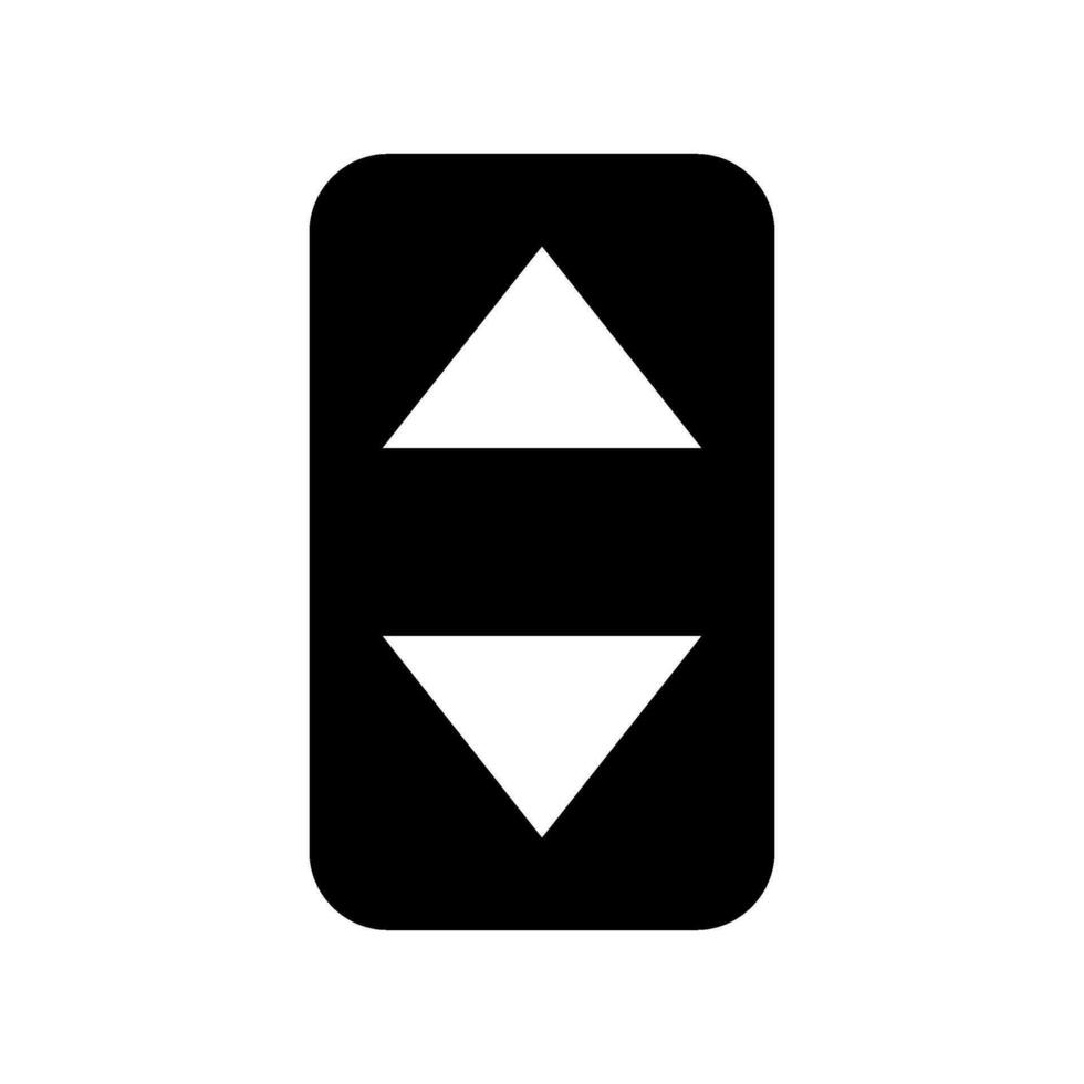 Elevator Buttons Icon Vector Symbol Design Illustration