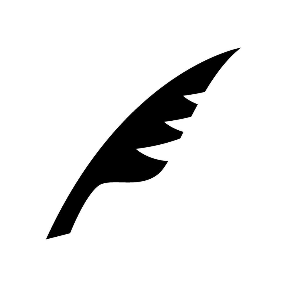 Quill Icon Vector Symbol Design Illustration