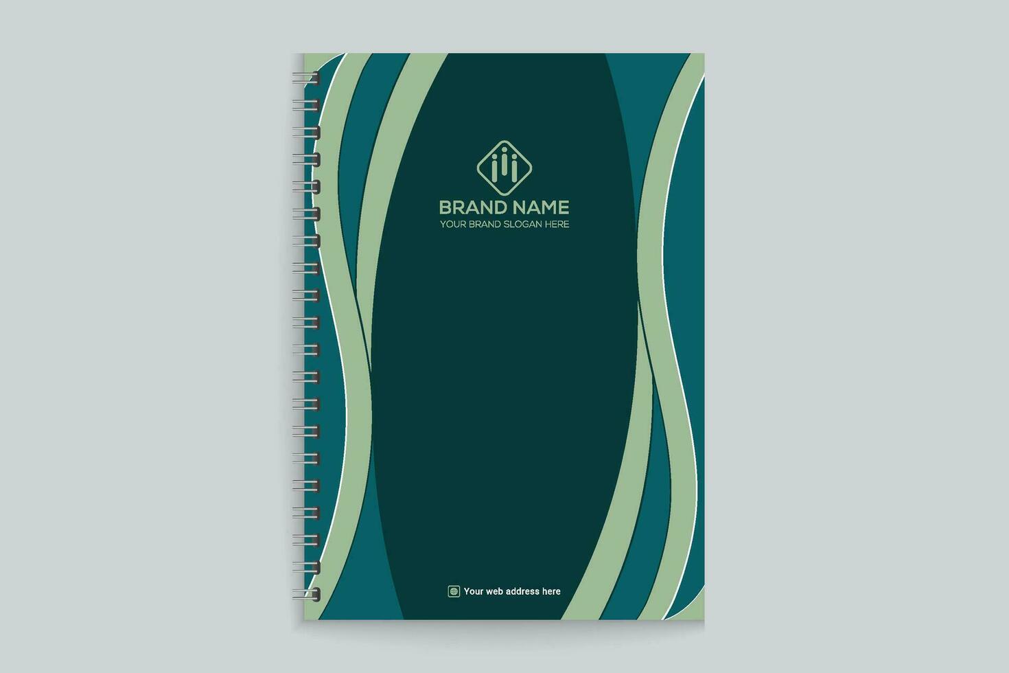 notebook cover design template 26326824 Vector Art at Vecteezy