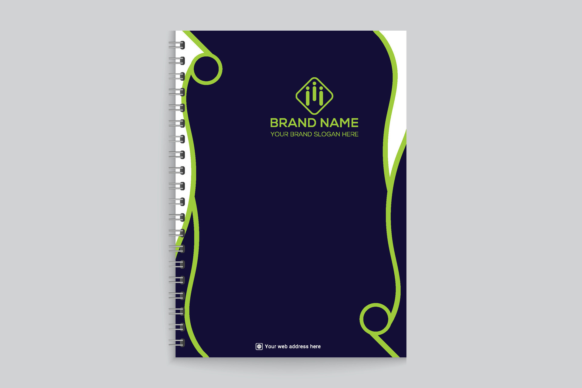 Modern professional notebook cover design 26326834 Vector Art at Vecteezy