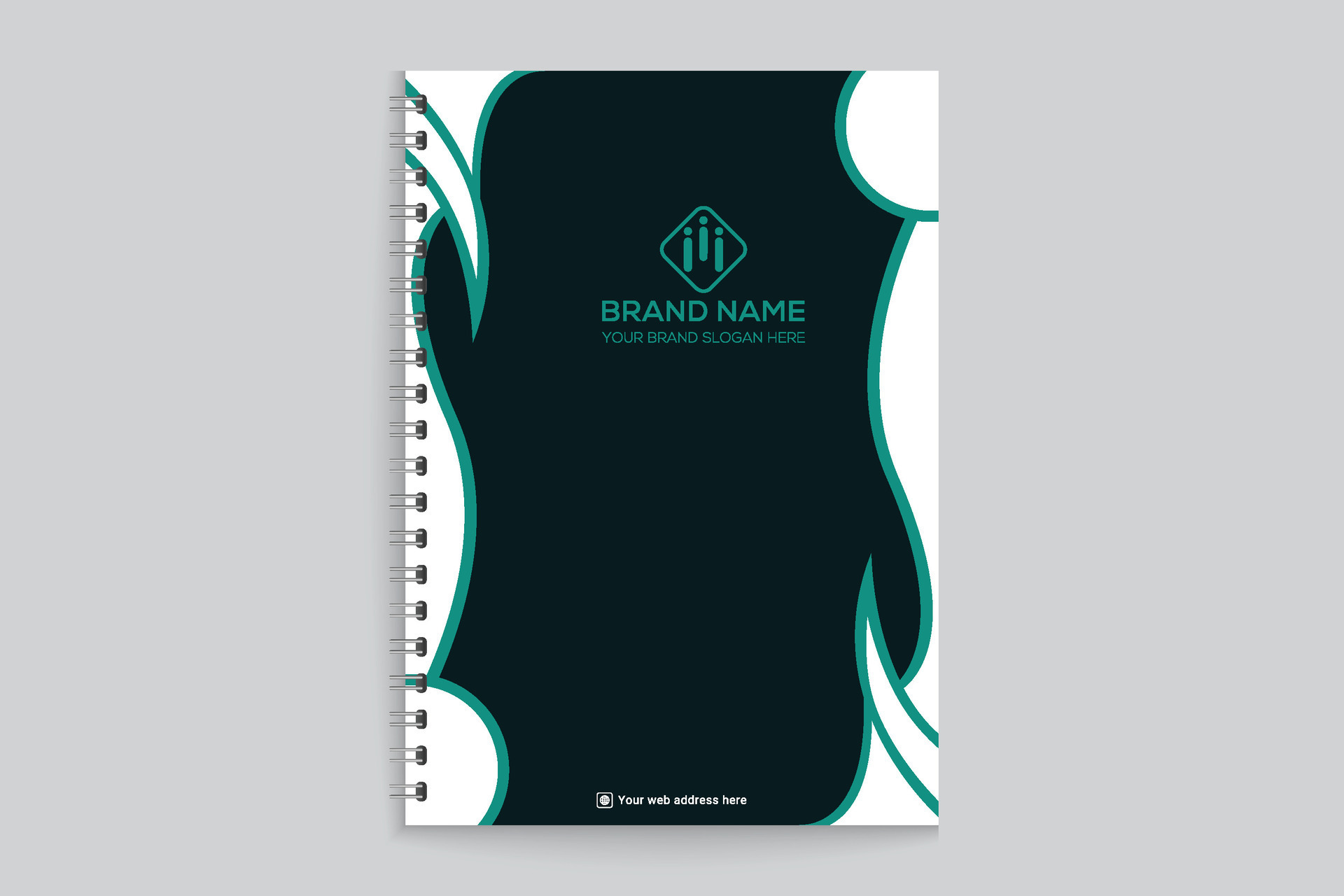 Modern professional notebook cover design 26326835 Vector Art at Vecteezy