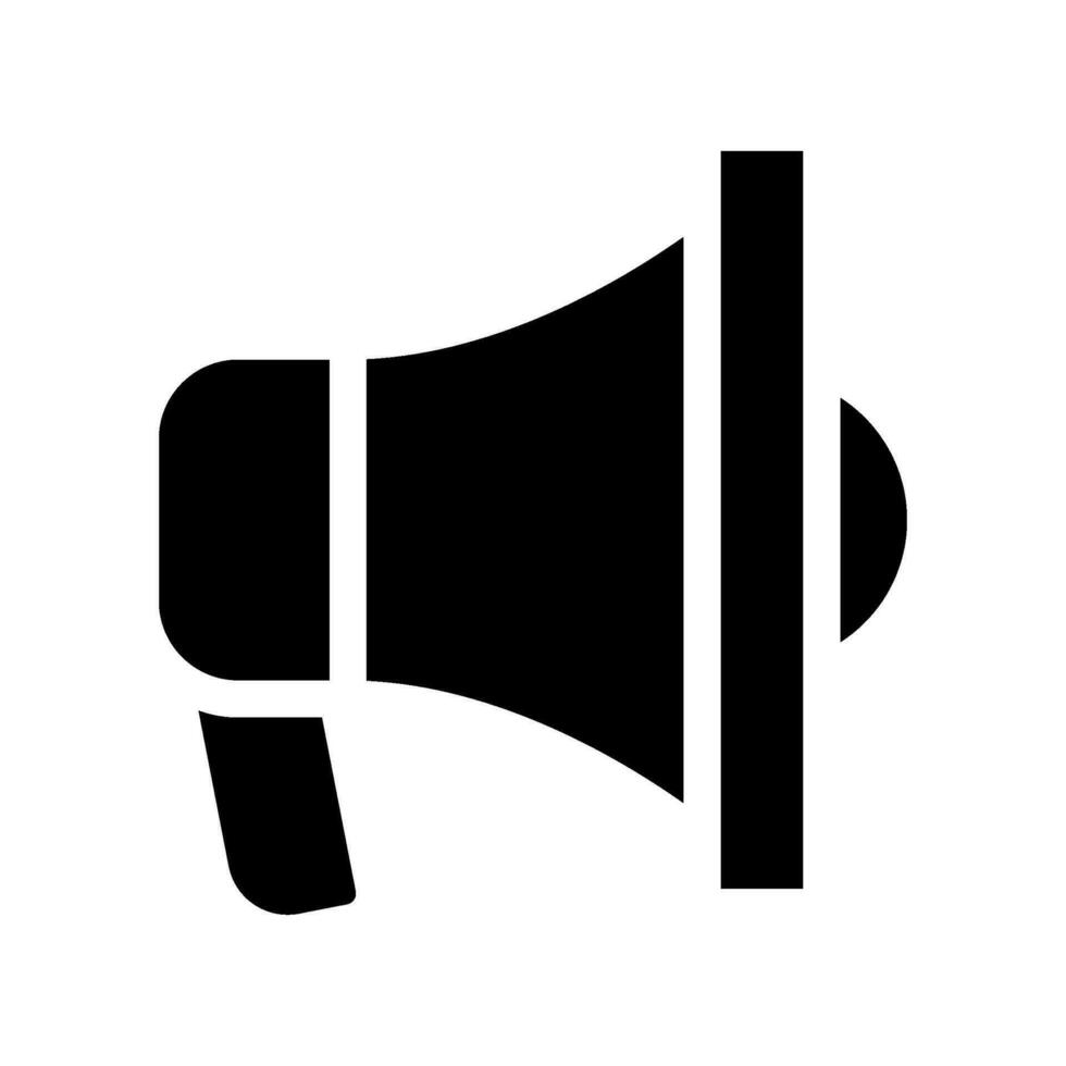 Megaphone Icon Vector Symbol Design Illustration