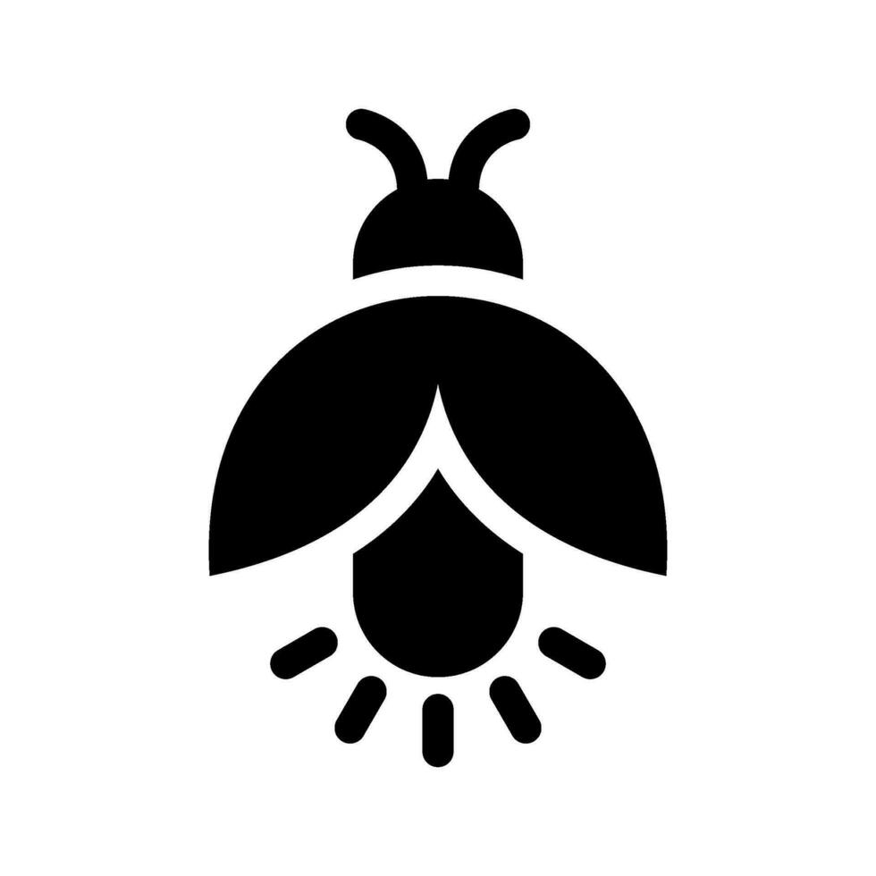 Firefly Icon Vector Symbol Design Illustration