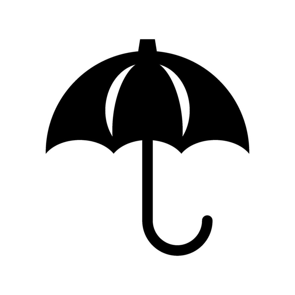 Umbrella Icon Vector Symbol Design Illustration