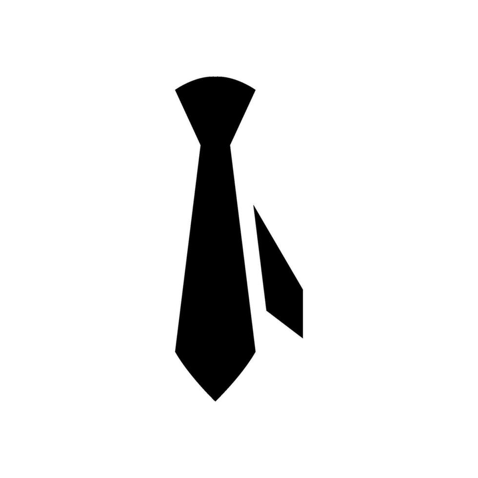 Tie Icon Vector Symbol Design Illustration