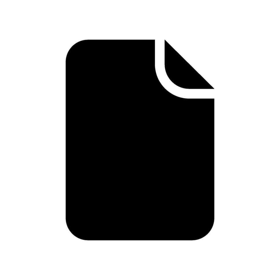 File Icon Vector Symbol Design Illustration