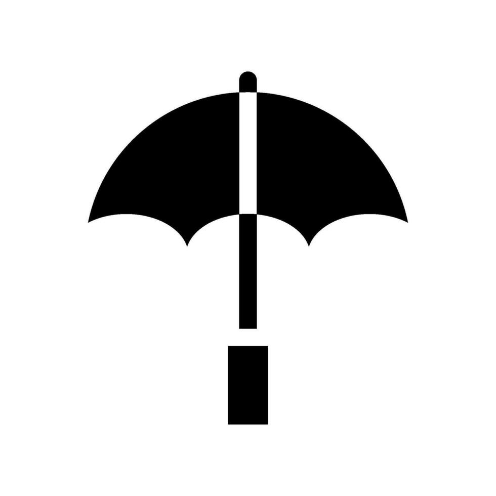 Umbrella Icon Vector Symbol Design Illustration