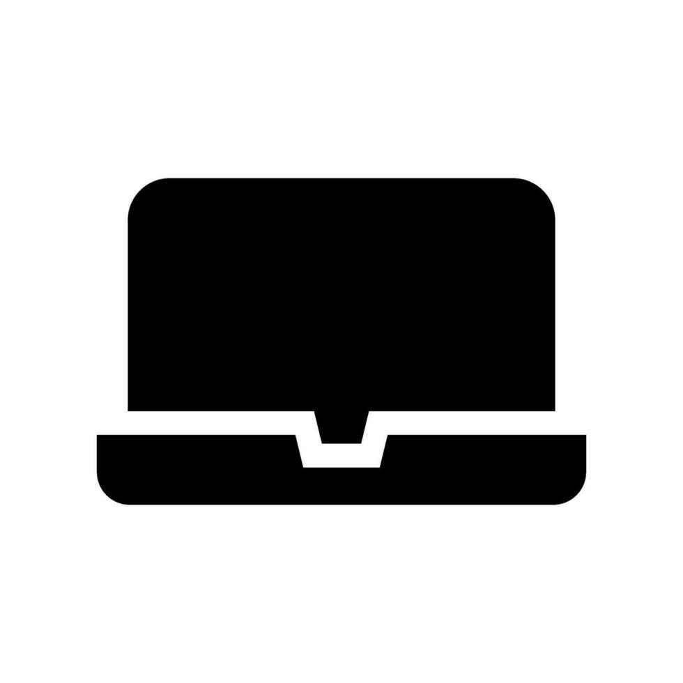 Laptop Icon Vector Symbol Design Illustration