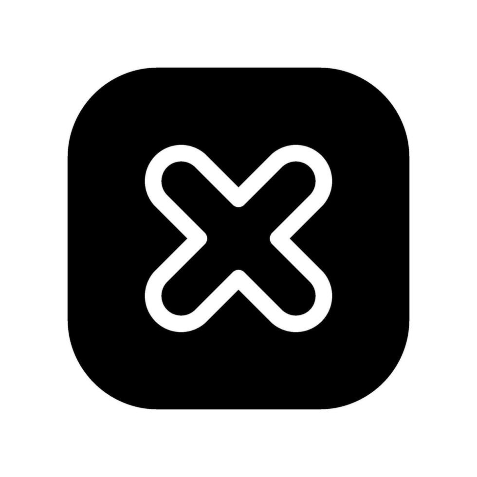 Delete Icon Vector Symbol Design Illustration
