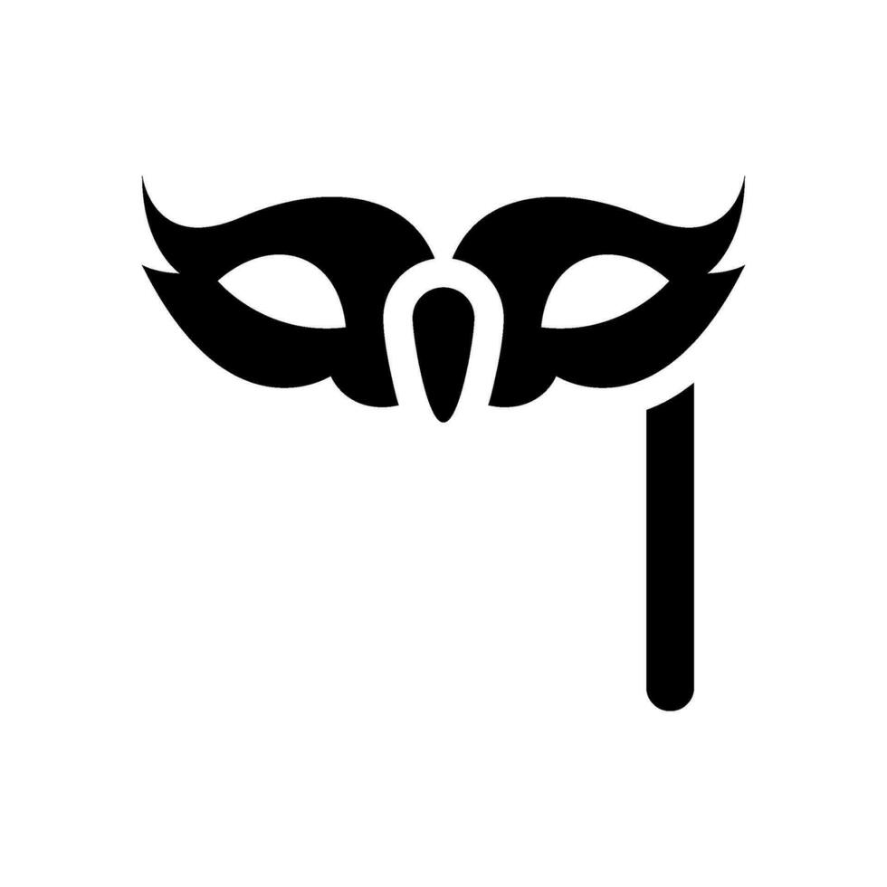 Party Mask Icon Vector Symbol Design Illustration