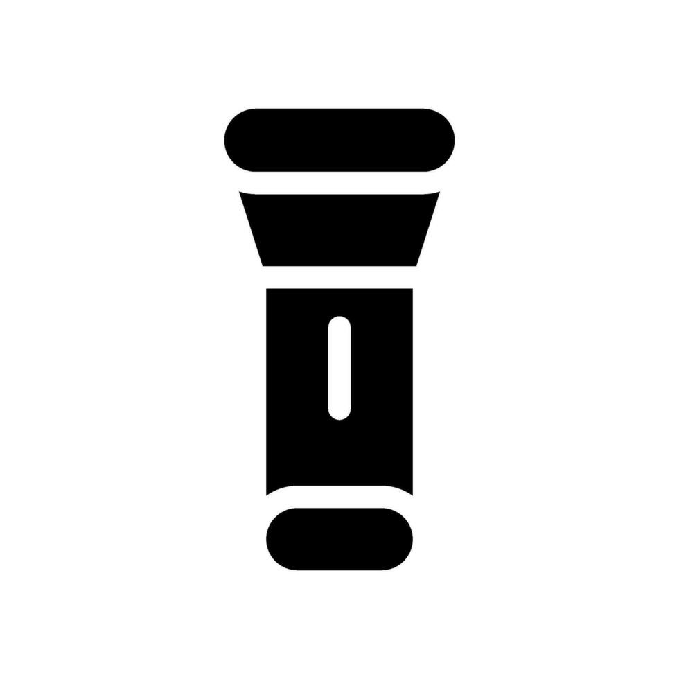 Flashlight Icon Vector Symbol Design Illustration