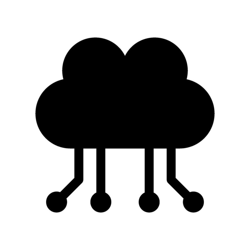 Cloud Icon Vector Symbol Design Illustration