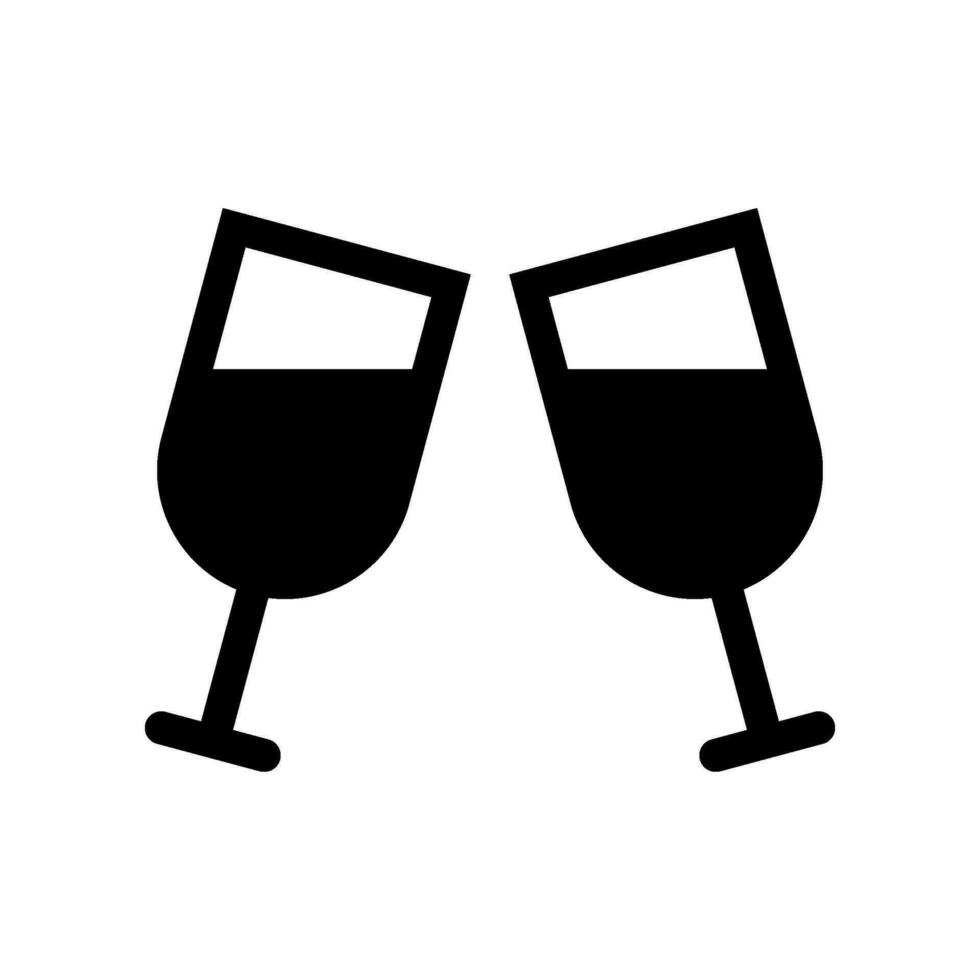 Cheers Icon Vector Symbol Design Illustration