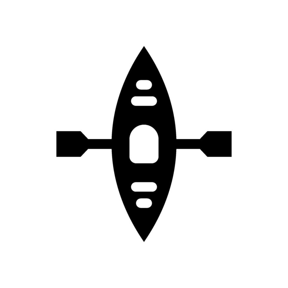 Kayak Icon Vector Symbol Design Illustration