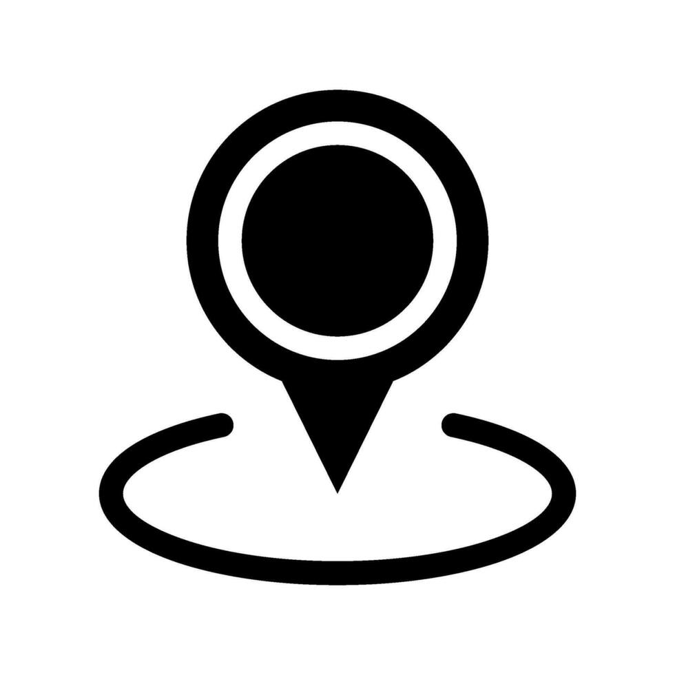 Gps Icon Vector Symbol Design Illustration