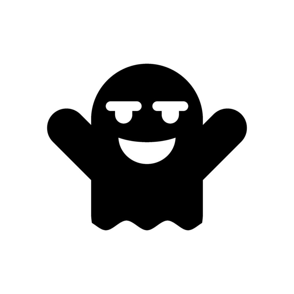 fantasma icono vector símbolo diseño ilustración