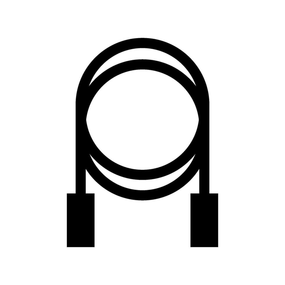 Skipping Rope Icon Vector Symbol Design Illustration