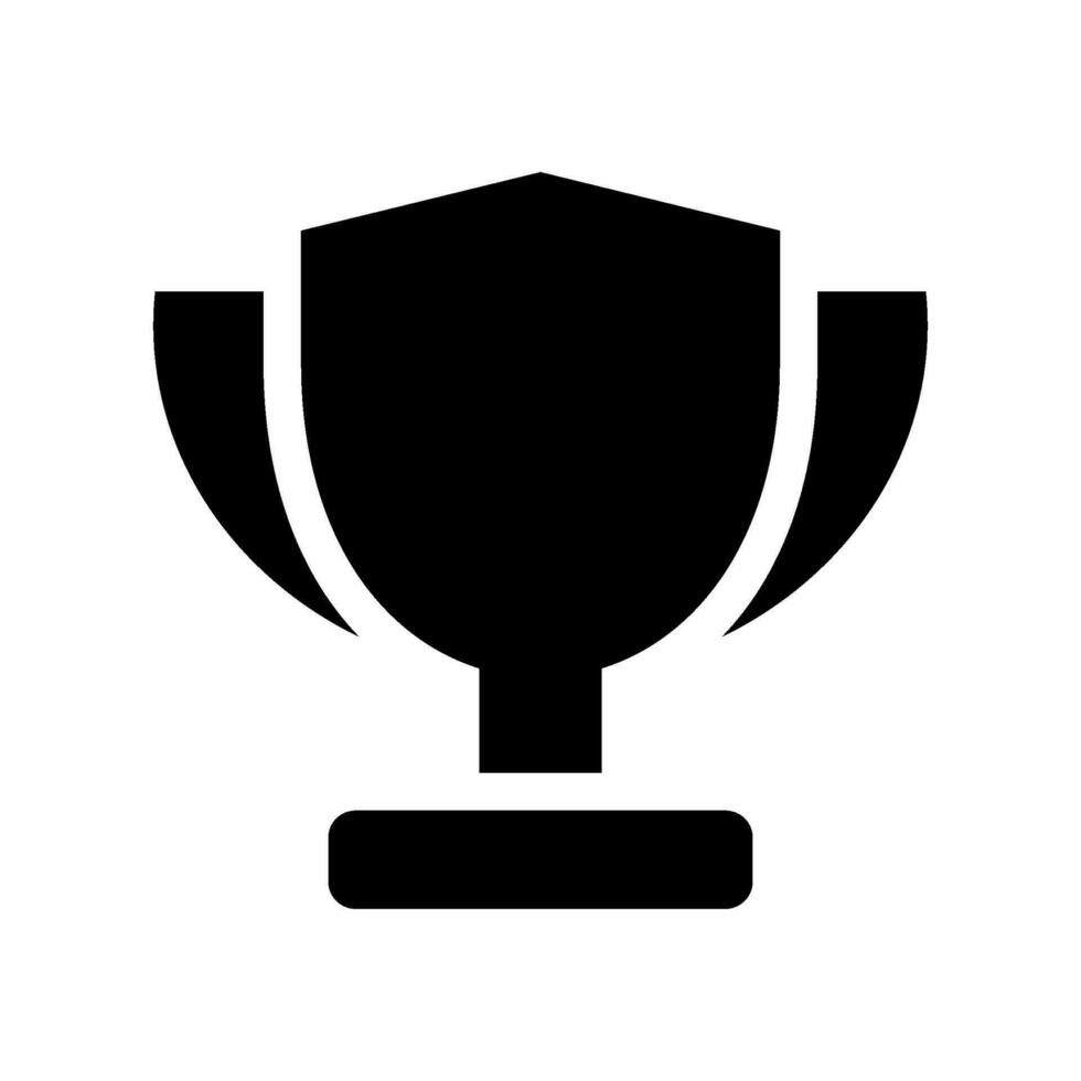 Trophy Icon Vector Symbol Design Illustration