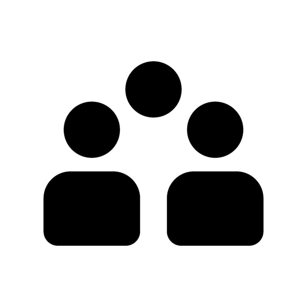 Group Icon Vector Symbol Design Illustration