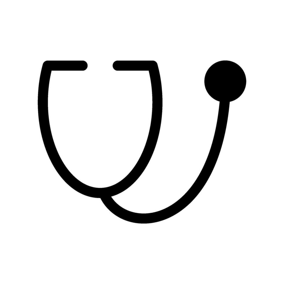 Stethoscope Icon Vector Symbol Design Illustration