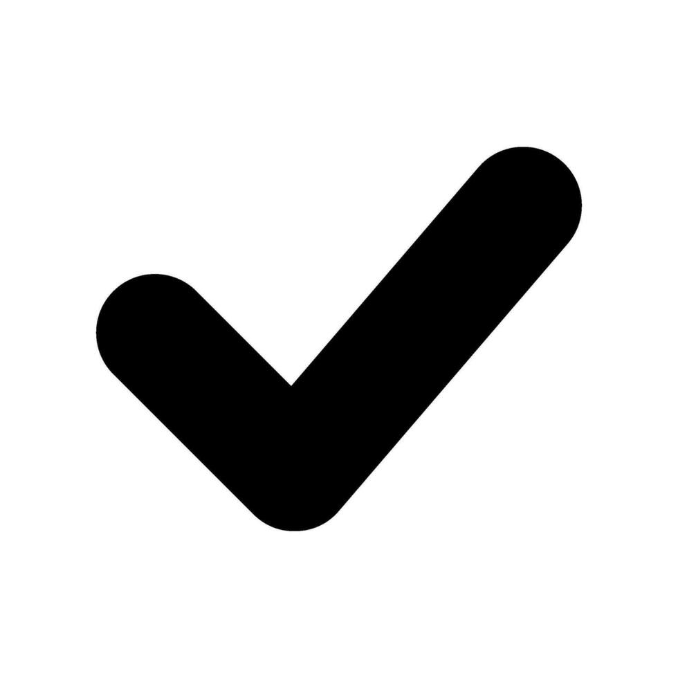 Check Icon Vector Symbol Design Illustration