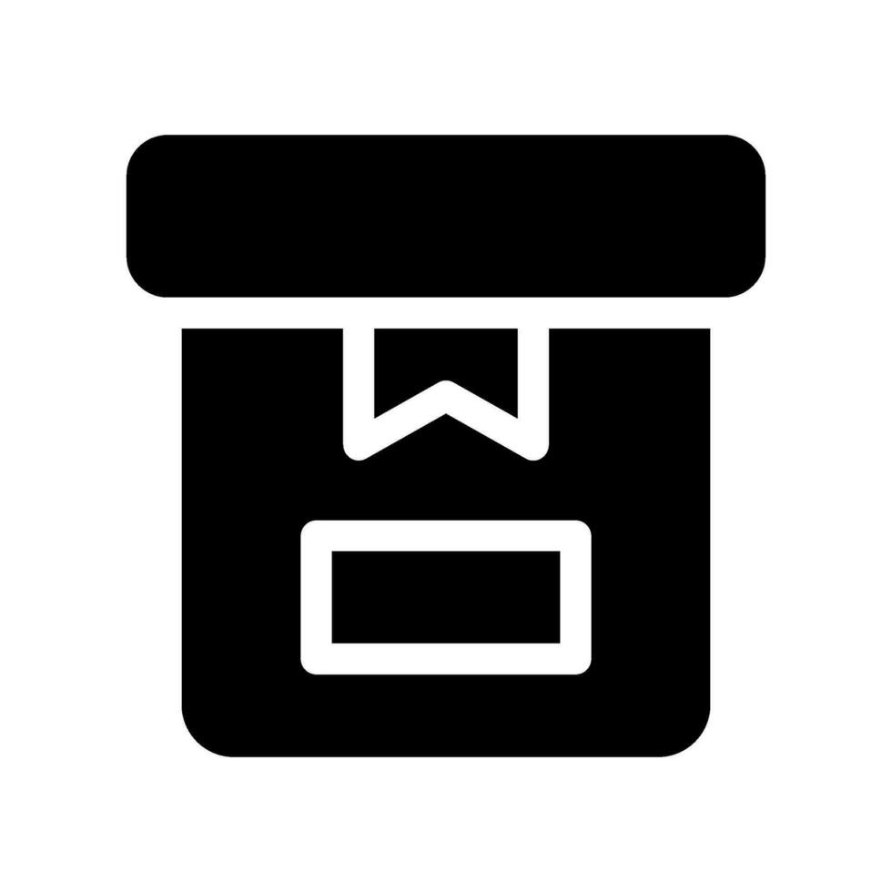 Box Icon Vector Symbol Design Illustration