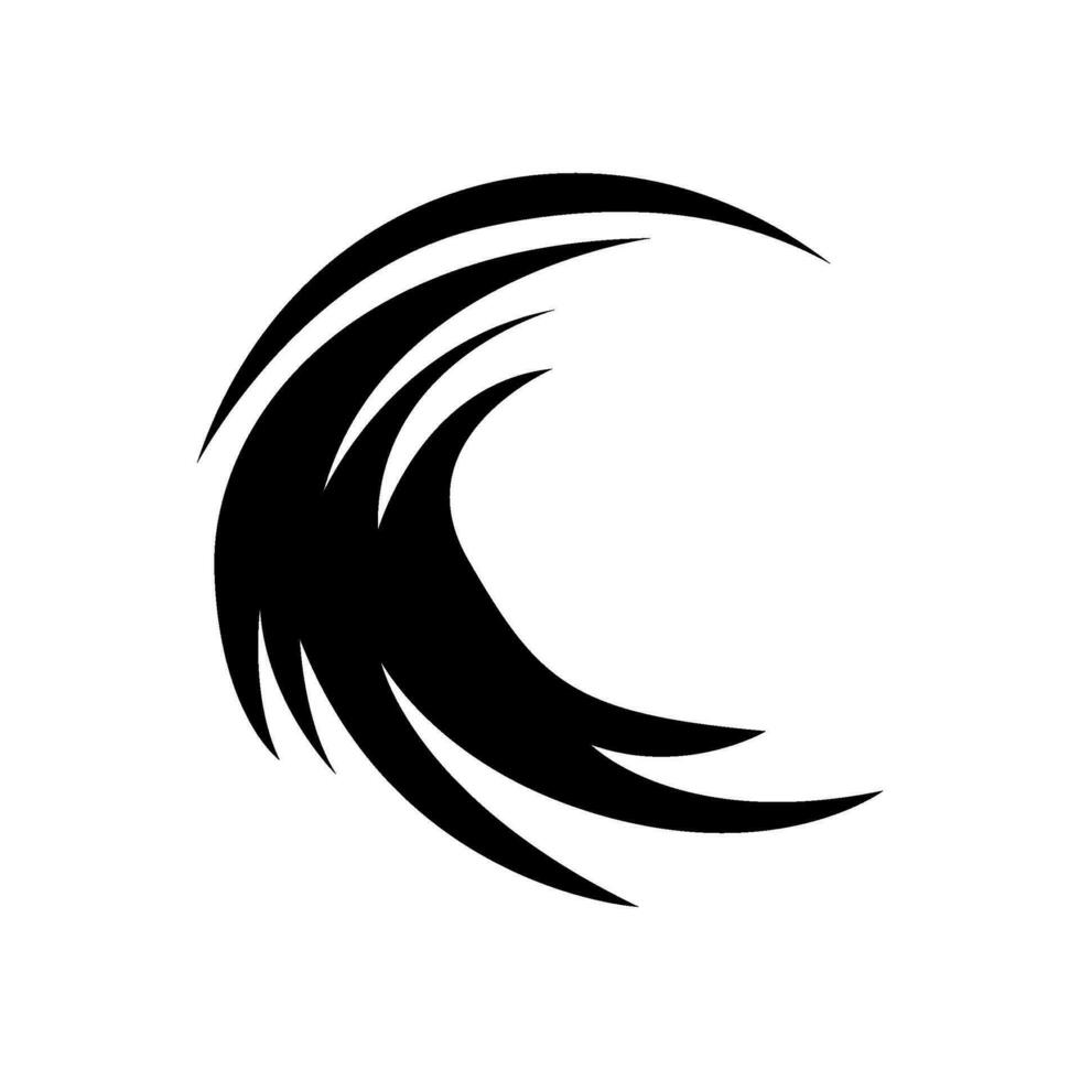 Wave Icon Vector Symbol Design Illustration